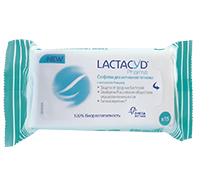 LACTACYD PHARMA салфетки для интимной гигиены